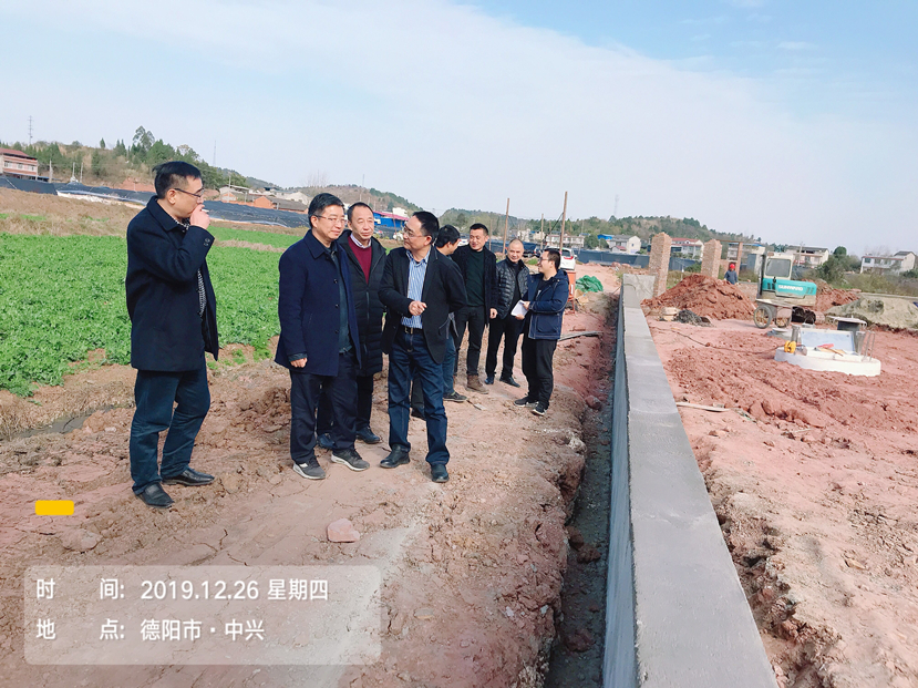 市委常委、政法委書記周新對城鎮(zhèn)污水打包項目展開督查